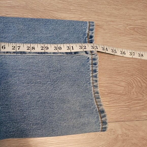 VTG Levi's Jeans 14 L Lower Rise 515 Nouveau Bootcut Light Wash Y2K Western - Picture 8 of 9